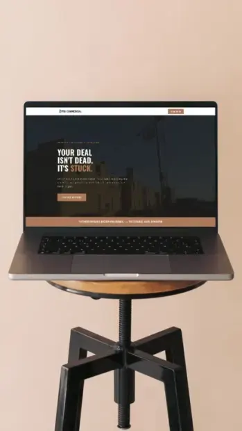 Pro Commercial landing page
