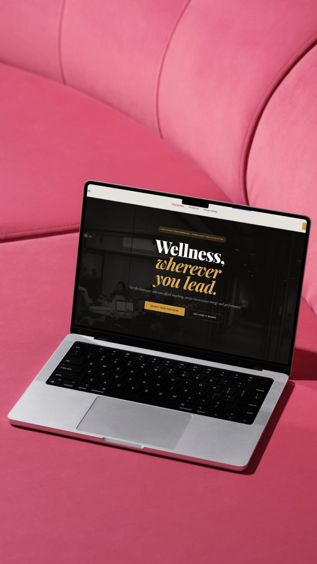 Vera Wellness landing page